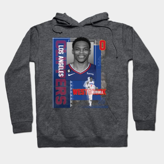Los Angeles Clippers Russell Westbrook 0 Hoodie by today.i.am.sad